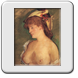 Manet-La bionda col seno nudo